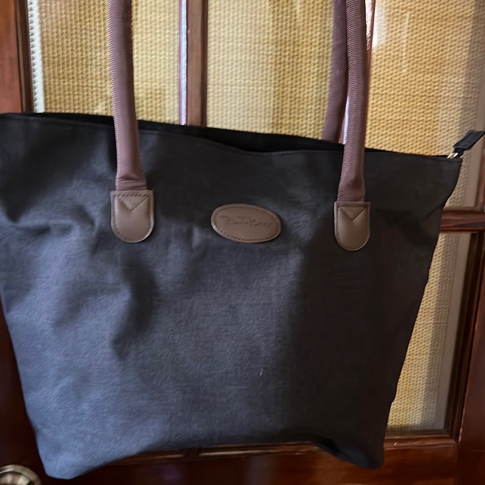 Canvas Tote Bag With Inside Case - image 1